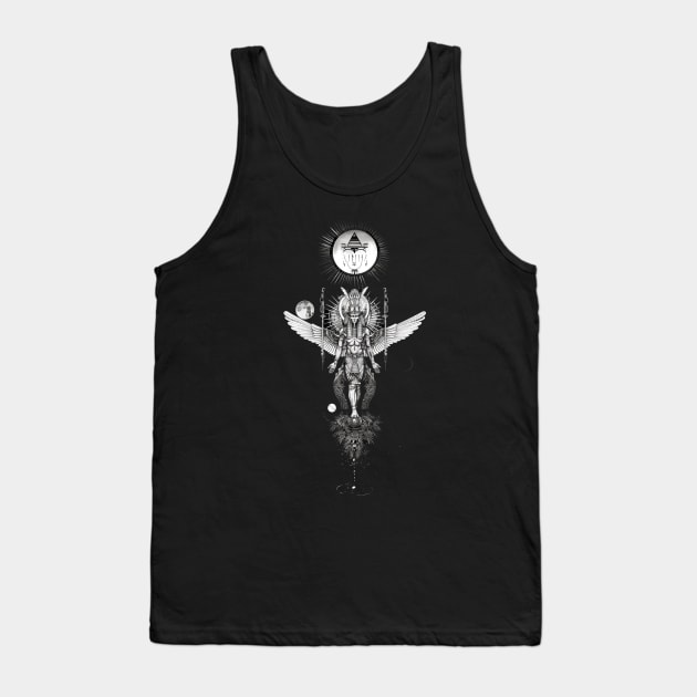 Ancient Gods Of Egypt - Thoth, Osiris, Sobek, Horus, Anubis Tank Top by AltrusianGrace